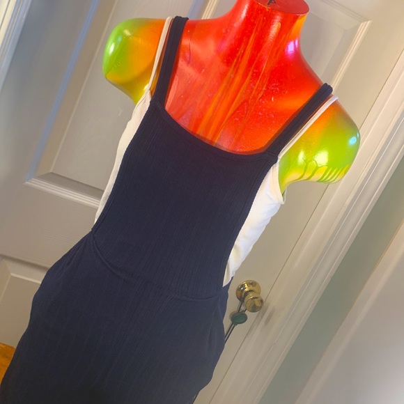 SIENNA SKY Dark Blue Overalls Coveralls Romper! - Picture 7 of 11